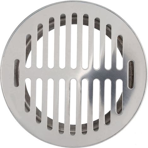 Gouttière de sol extérieur en acier inoxydable, anti-blocage pour balcon et jardin, modèle 160 plat