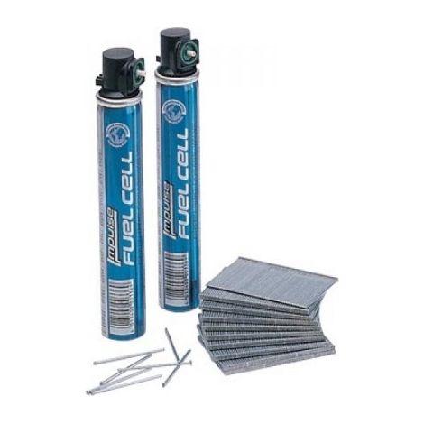 Spitze F16 verzinkt + Gas – L. 38 mm – Packung mit 2000 Stück – 300271