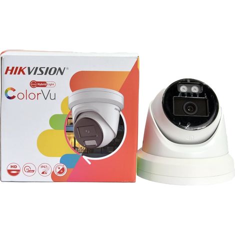 Caméra IP, Résolution 8MP, Vision Nocturne Intelligente, 8MP Blanc, 2.8mm (1/2)