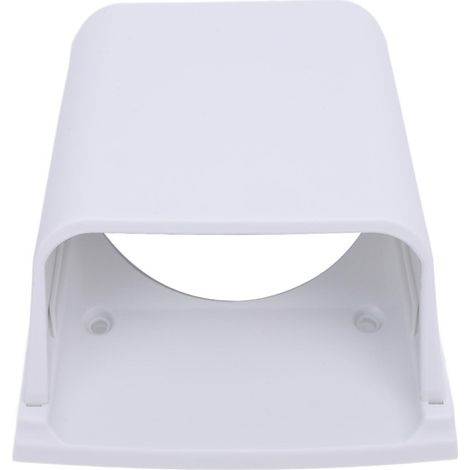 Grille d'aération d'admission et d'échappement marine de 7,6 cm (3 po) - Design élégant - Flux d'air amélioré - Couvercle d'aération robuste pour bateau, camping-car et yacht (blanc) (1/5)