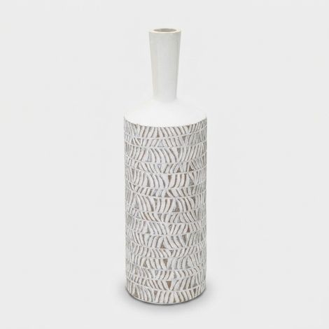 VASE POLYRESIN NAIROBI BOTTLE CM Ø 15X49,5
