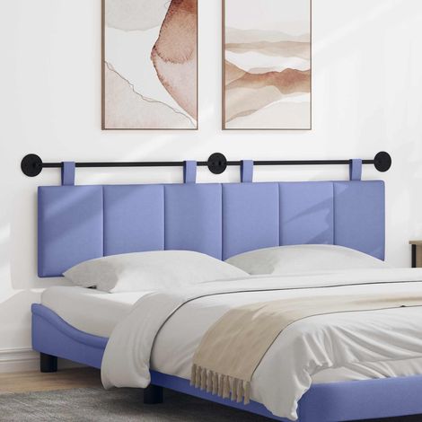 Hängendes Kopfteil Jeans blau Stoff (1/5)