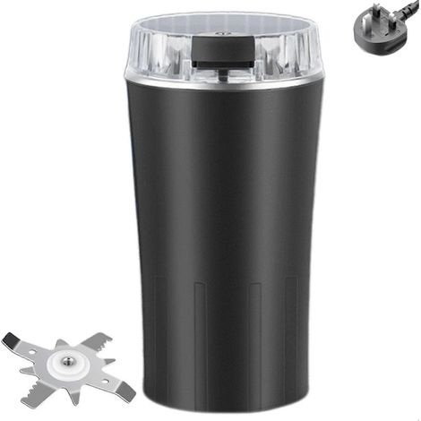 Moulin à café électrique pour grains de café, avec une mouture pratique pour l'espresso, le café filtre, à la maison, au bureau et en voyage.-AquaForge (1/5)