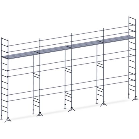 Echafaudage ES49 maçon 91 m² Lisses 1 niveau de plancher