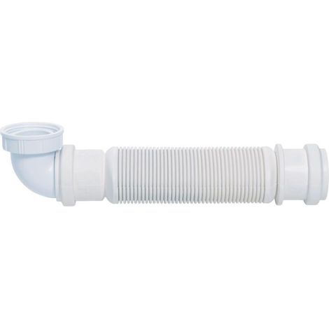 Siphon d'évier Senzo Gain de Place Ø40 mm, Wirquin 30723637, blanc (1/4)