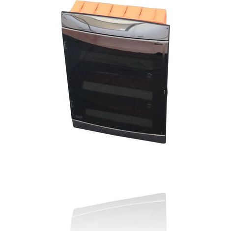 GEWISS GW40239TN - Centralino da arredo da Incasso con Portello - nero toner - 36+3m (1/5)