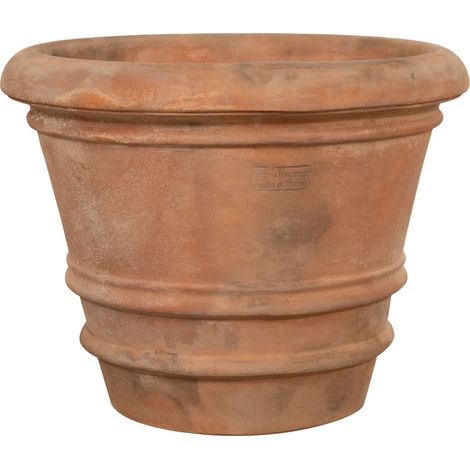 Terracotta Pot 50x40cm Outdoor Pot Flower Pot Garden Vase Handmade Balcony Planter Frost-Proof Terracotta vase Pot for Plants (1/5)