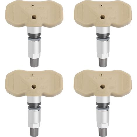 Convient pour capteur TPMS, système de surveillance de la pression des pneus 315 MHz, pack de 4 pour Chevy 2005-2006  GMC  Remplace 15114379 (1/5)