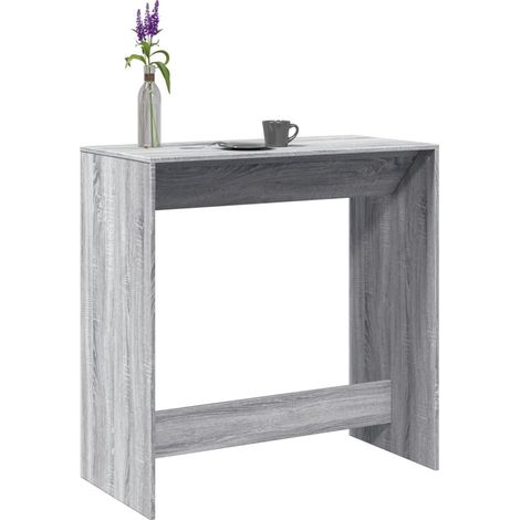 Bartisch Grau Sonoma 102x50x103,5 cm Holzwerkstoff