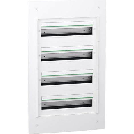 Tableau électrique Schneider Electric prisma xs 4 rangées 18 modules