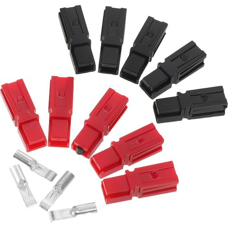 20 Piece Connector Quick Release Single Pole Power Connector Robust Electronics Replacement Plug Kit for High Performance Current Corrosion Resistant Versatile Use (1/5)
