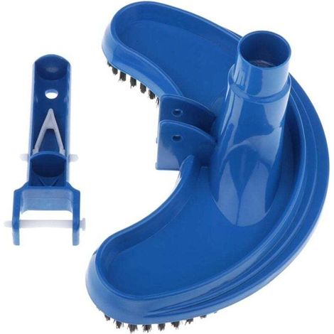 Fournitures de nettoyage de piscine Tête d'aspiration de nettoyage de piscine Outil de nettoyage de piscine Écumoire de piscine Brosse de piscine d'angle en arc