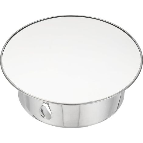 Chapeau de Trou de Cheminée, 110mm (4,3 Pouces) Capuchon de Trou de Tuyau de Poêle en Acier Inoxydable Rond Ajustable en Étanchéité pour Cuisine Balcon Égout, Ton Argent (1/5)