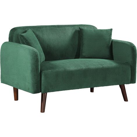 Divano/poltrona Midt a 2 posti 132 x 70 x 80,5 cm verde 030009136
