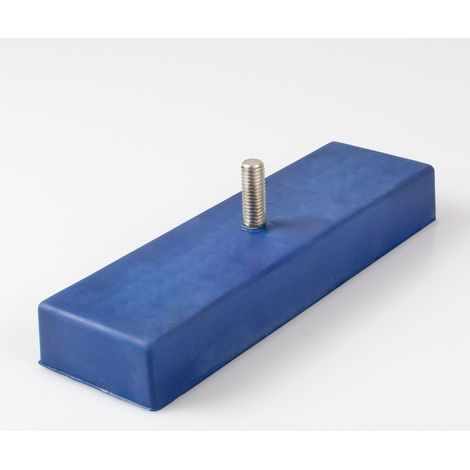 Magna-C Gummiertes Magnetsystem 200x61x28mm mit Gewindezapfen (1/3)