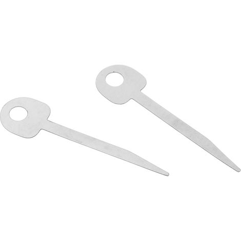 2 Stück Kombinationsschloss-Bypass-Werkzeug, 0,76 mm dicker Federstahl, robust, verformungsbeständig, digitaler Schloss-Bypass-Schlüssel (1/5)