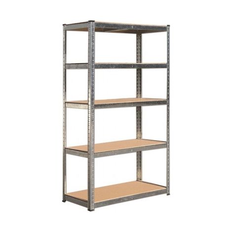Module Étagère Montage Rapide Sans Vis 90x40x180 cm. (5 Bacs)