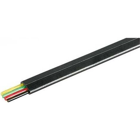 Cavo Telefonico 4 Poli Piatto AWG 28 Nero