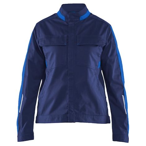 Veste de travail industrie stretch femme 4443 - Marine/Bleu roi XS (1/3)