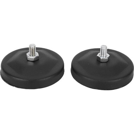 Support de fixation magnétique pour lampe de travail, ventouse, noir, universel, pièces automobiles (1/5)