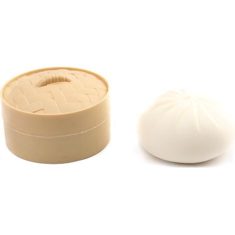 Brioche vapeur farcie simulée pour soulager le stress. Brioches à levée lente. Jouet de décompression simulée. Brioche vapeur (1/4)