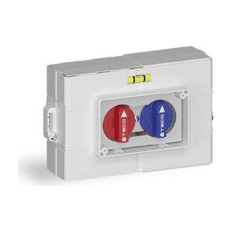 KIT CON DOPPIA INTERCETTAZIONE DA INCASSO K4.0 Misura: DN 15 1/2