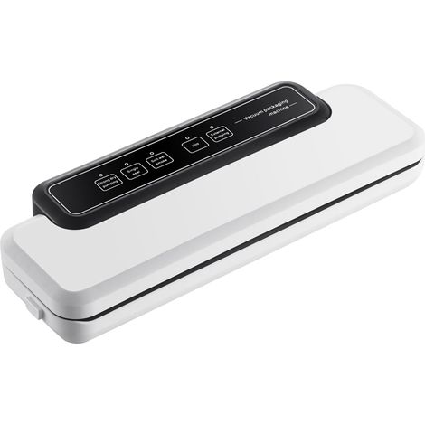 Machine sous vide compacte et automatique pour la conservation des aliments secs et humides. 10 sacs sous vide inclus. (1/3)