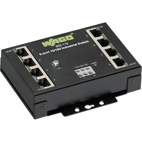 Switch ECO Industriale WAGO 8 Porte Ethernet (1/2)