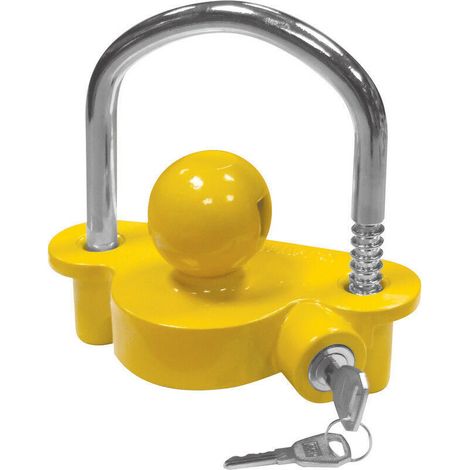 Verrouillage Antivol Remorque Antivol Remorque Attelée Cadenas Remorque Antivol Caravane Universel pour Remorque Caravane Bateau Boule d'Attelage
