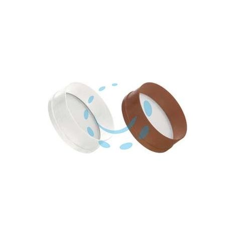 SETACCIO CIRCOLARE RETE FINE - ø cm. 24 - colore finto legno