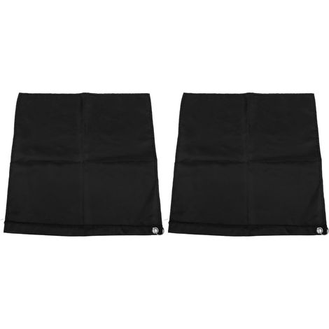 Bandiera da addestramento equestre in nylon, composta da due pezzi, portatile, resistente all'abrasione, per attività e tempo libero, di colore nero. (1/5)
