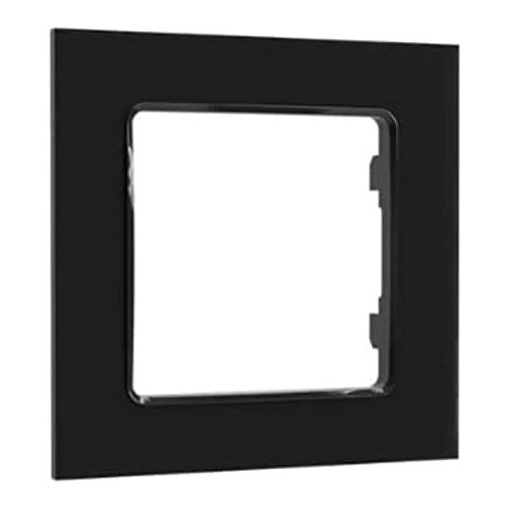 SHELLY CADRE DE BOUTON POUSSOIR MURAL NOIR - WF1 WF1 BLACK (1/4)