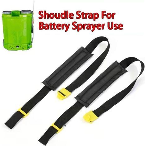 2 pairs of replacement belts for backpack sprayers, agricultural manual spraying belts, comfortable, easy to install, replacement, thickened (1/4)