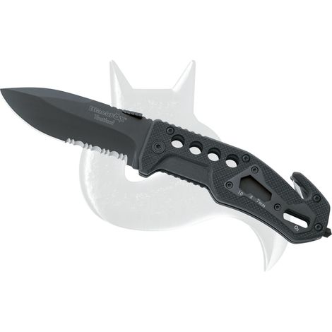 Fox Black Pliage Rescue Knife G10 Handl Lama Knife. (1/2)