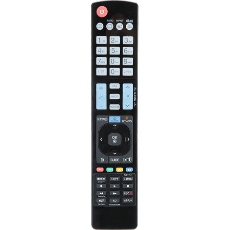 Télécommande en ABS noir résistant à l'usure pour téléviseur LCD LG AKB73615306 / AKB72615379 / AKB72914202 (1/5)