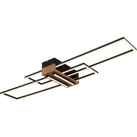 Globo - plafón - DAKARI - negro - metal - LED - 67208-40N (1/5)