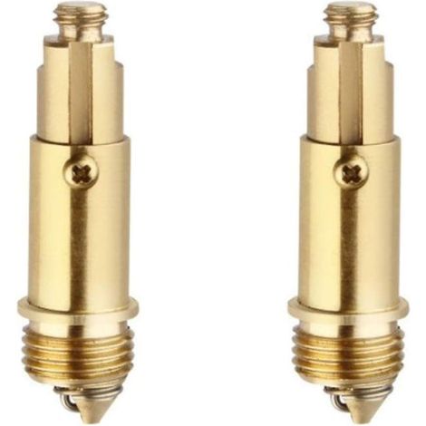 Tappo di ricambio per tubo di scarico a scomparsa, nucleo di scarico, ricambi, tappo per bagno, adatto alla maggior parte dei tappi per vasca e lavandino (1/4)