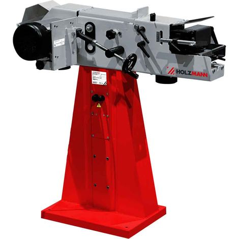 HOLZMANN Ponceuse à métaux - MSM75 - 400V - 3 en 1 tubes, surface, polissage - 400 V - Vitesse réglable - Encochage inclus