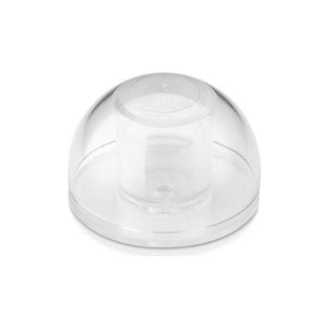 Tope Puerta Pvc Flexible 27x40x40mm Marrón Adhesivo Inofix (1/5)
