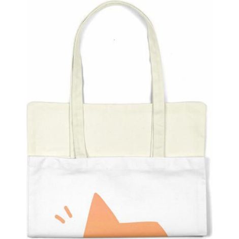 Sac Shopping - Tote Bag Coton - 48x55 cm - Bandoulière 30 cm - Réutilisable - 1 Pièce (1/4)