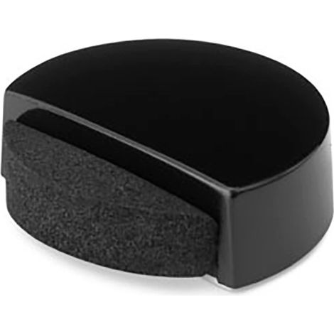 Tope adhesivo silencioso negro (blister) inofix (1/3)