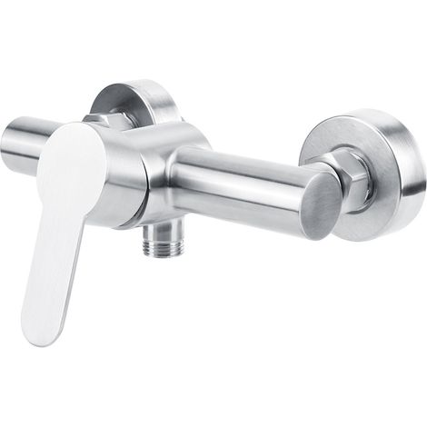 Duscharmatur aus Edelstahl 304, Badezimmerdusche, Warm- und Kaltwasserhahn, G1/2 Zoll, Duscharmatur aus Edelstahl 304 (1/5)