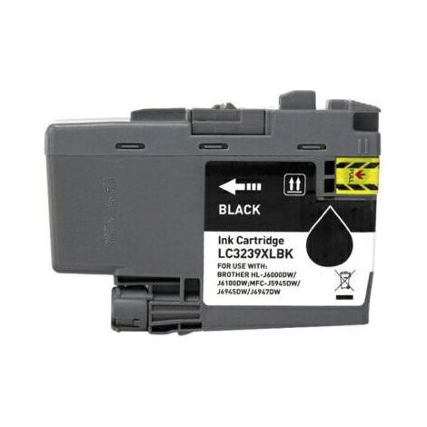 Cartucho de tinta pigmentada generico Brother LC3239XL (LC-3239XLBK) de alta calidad.

Adecuado para uso en las siguientes impresoras:
Brother MFC J59