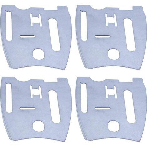 Lot de 4 pièces Plaque de guide de barre pour Husqvarna 61 66 181 266 268 272 XP 281 XP 288 XP Tronçonneuse 501 81 48-01 (1/5)