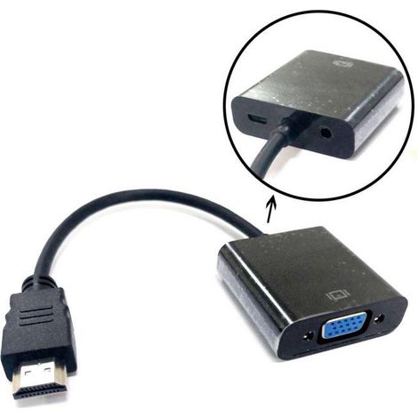 MicroConnect HDMI/VGA-Konverter mit Audiounterstützung