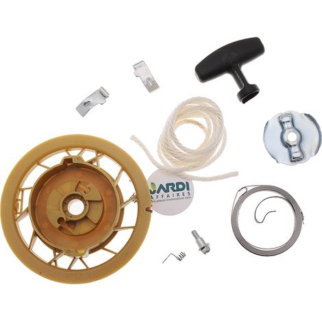 Jardiaffaires – Kit réparation lanceur cliquets plats compatible Honda GX140/GX160/GX200 – Pour moteurs chinois 4.5 à 6.5cv – Montage facile (1/3)