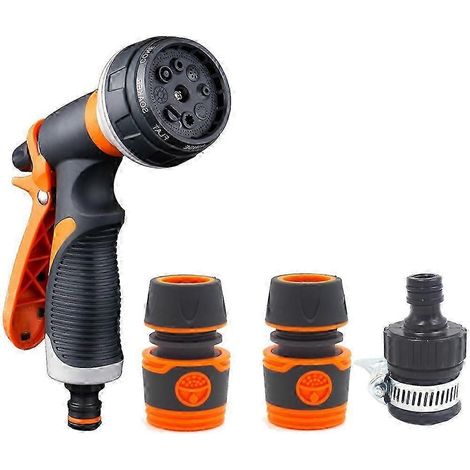 47cm Watering Gun Garden Nozzle 180° Adjustable Car Wash Water Spray Gun 8 Patterns Spray Lawn Watering Multi-Function Tools 2025 (1/5)