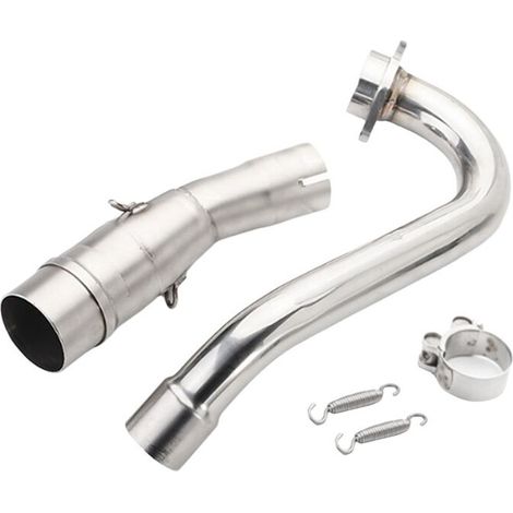 Tubo de escape delantero modificado de 51 mm para motocicleta X-Max 250 300 2017-2019, silenciador central