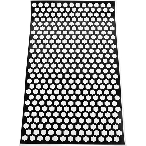 Taillight Sticker Self Adhesive Black Honeycomb Film UV