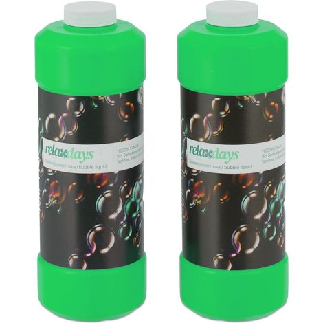 Botella de recambio para pompas de jabón 1 l Set de 2 (1/5)